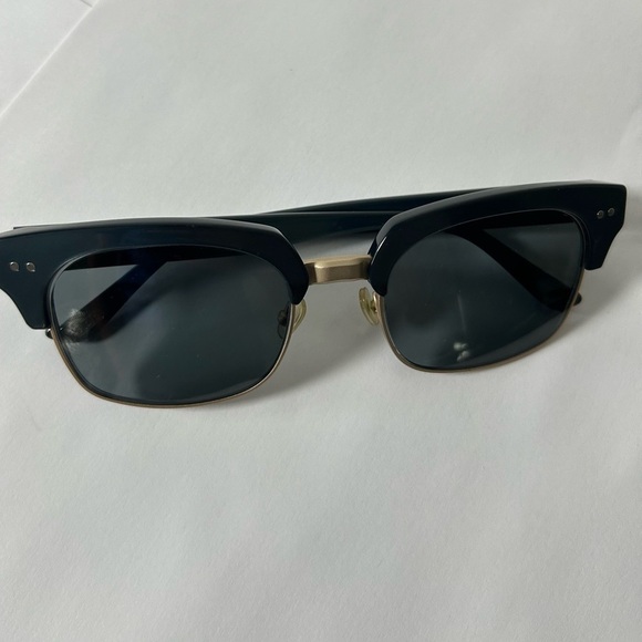 SEE Eyewear 5357 Polar Blue Gold  Frames Only Sunglasses. main image 7